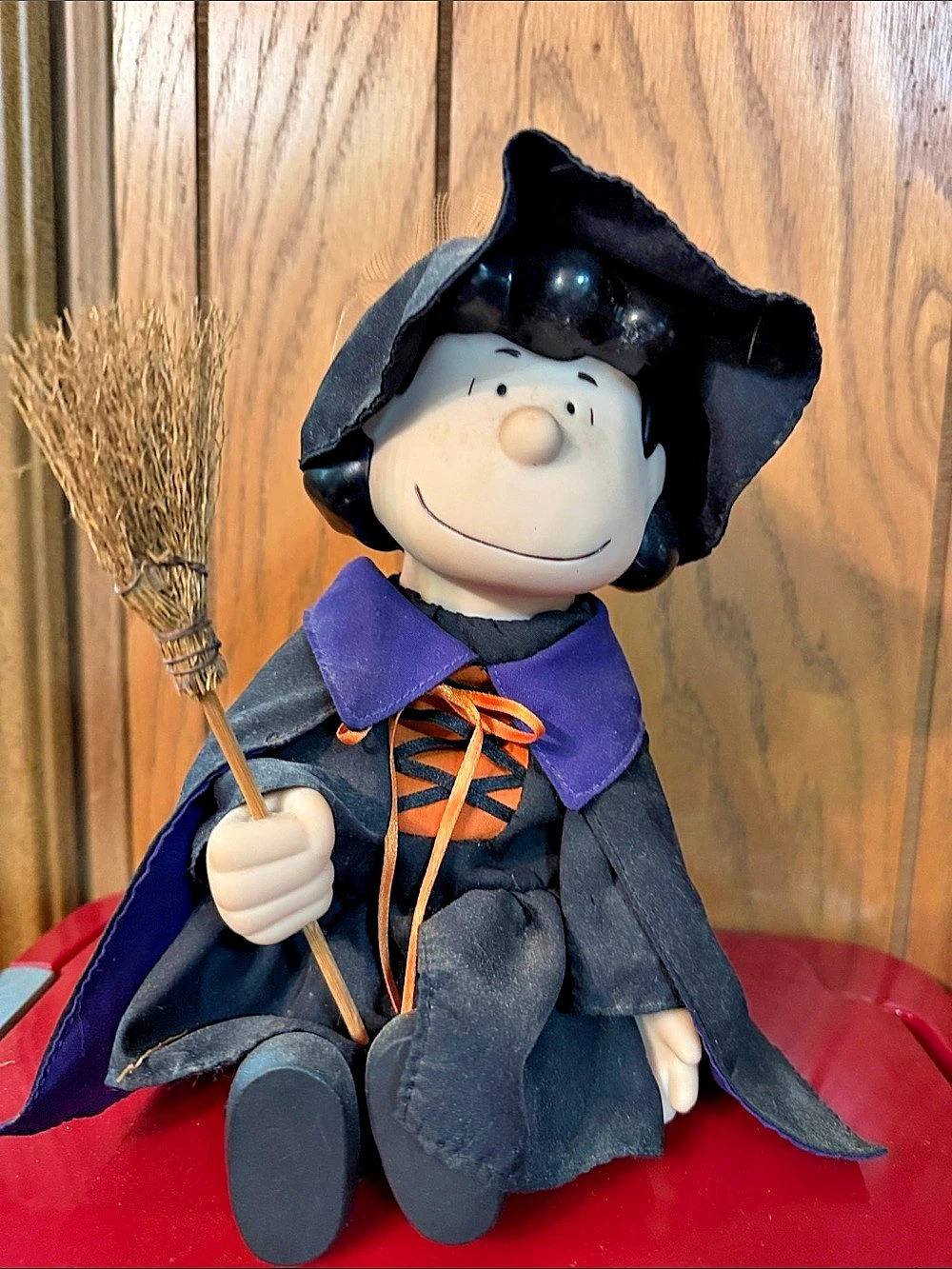 Hallmark Lucy's Perfect Costume Witch Plush Halloween Decor